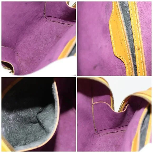 LOUIS VUITTON Epi Mabillon Backpack Yellow - Picture 15 of 16